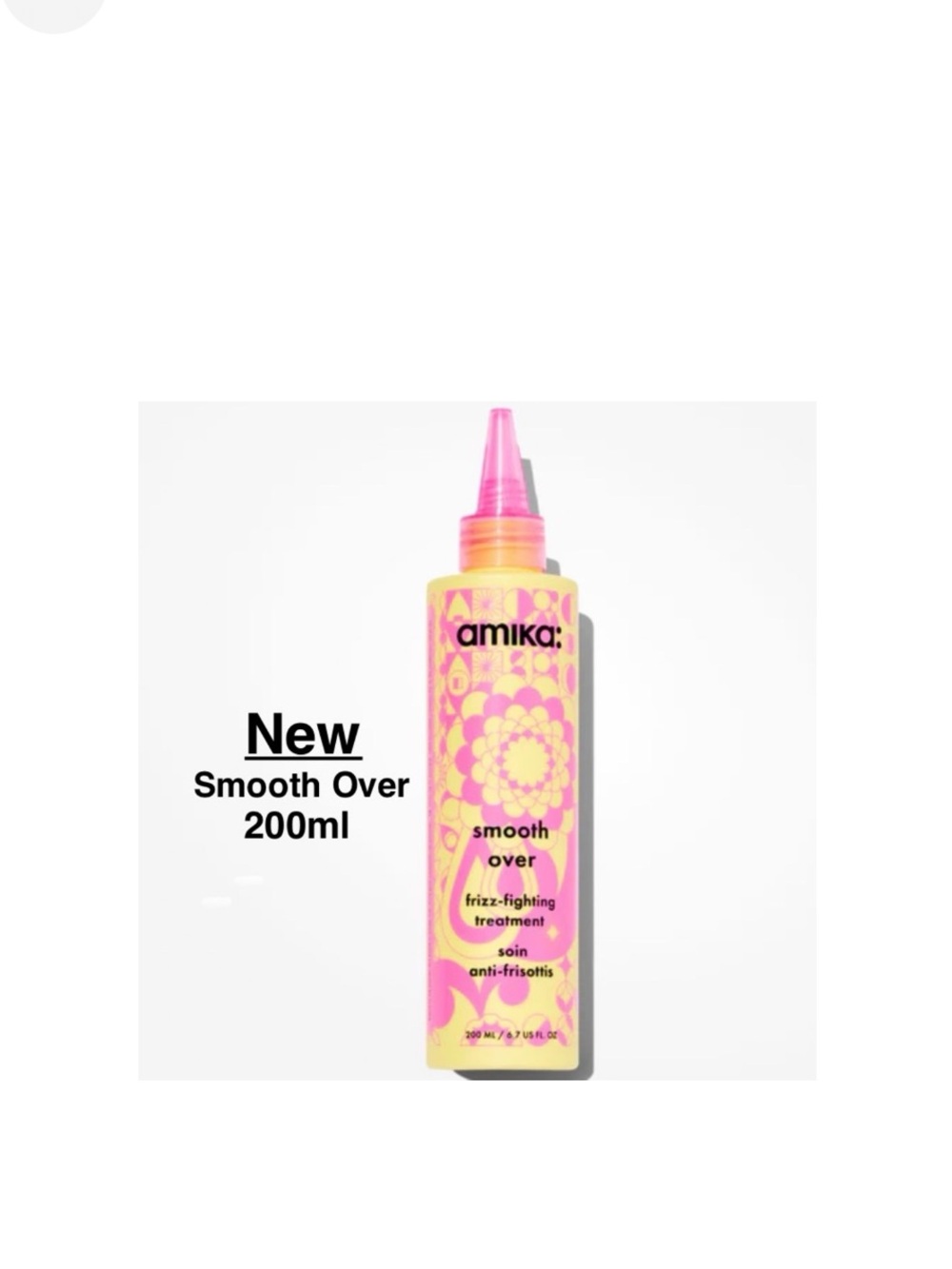 New Amika Smooth Over Frizz-Fighting Treatment 200ml sealed⭐️⭐️⭐️⭐️